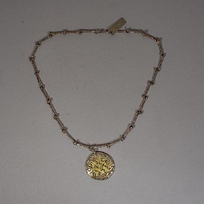 Pal Kepenyes. Collar estilo Brutalista de alpaca