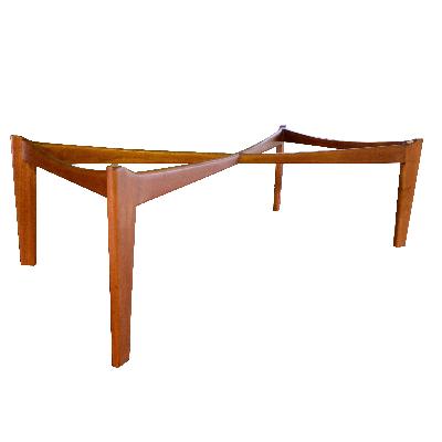 M_37 Base de mesa rectangular de madera