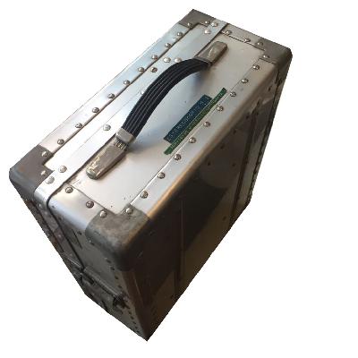 Visor estereoscópico con maletín cromado