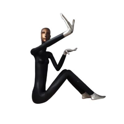 Atribuido a Yves Saint Laurent. Maniquí femenino de fibra de vidrio