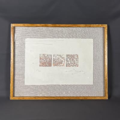 Cisco Jiménez. Triada. Serigrafía