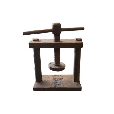 Prensa de hierro colado