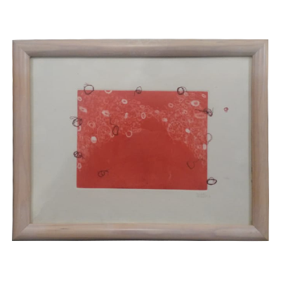 Pilar Pedroza. Sin título. Grabado sin número de tiraje