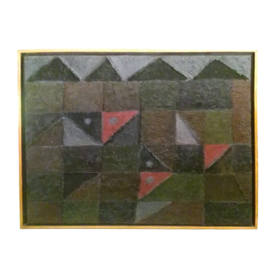 Teresa Serrano. Sin título. Mixta sobre tela.