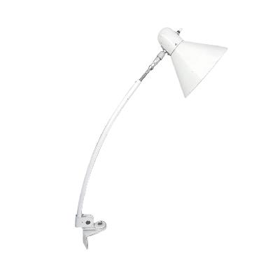 Lámpara de escritorio en acero laqueado color blanco