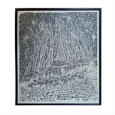 Anónimo. Hongos. Serigrafía