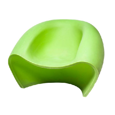 Marco Maran para Parri. Sillón Lovely en polietileno verde