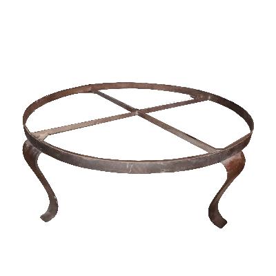 Base para mesa de centro en bronce