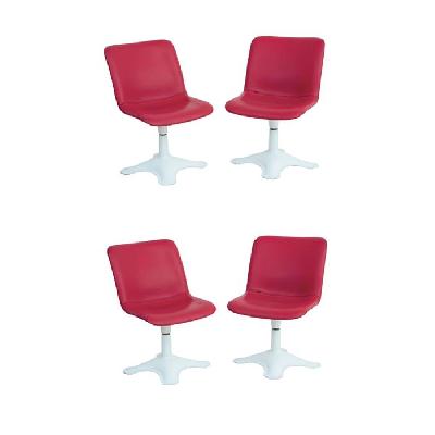 Yrjö Kukkapuro para Haimi. Juego de 4 sillas modelo 415