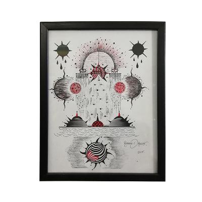 Román Draco. Sin título. Tinta sobre papel