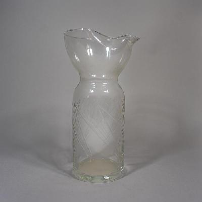 Jarra para vino en vidrio soplado