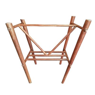 Base para mesa de hall en madera