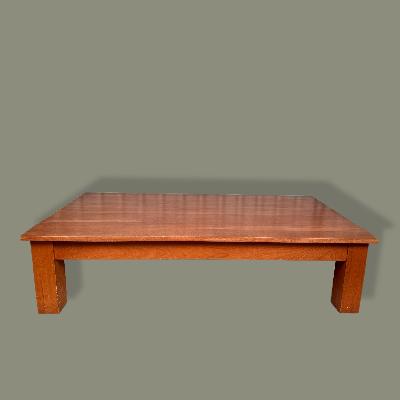 Moda in Casa. Mesa de centro en madera de cedro rojo