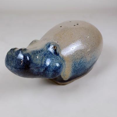 Hipopótamo en cerámica de alta temperatura
